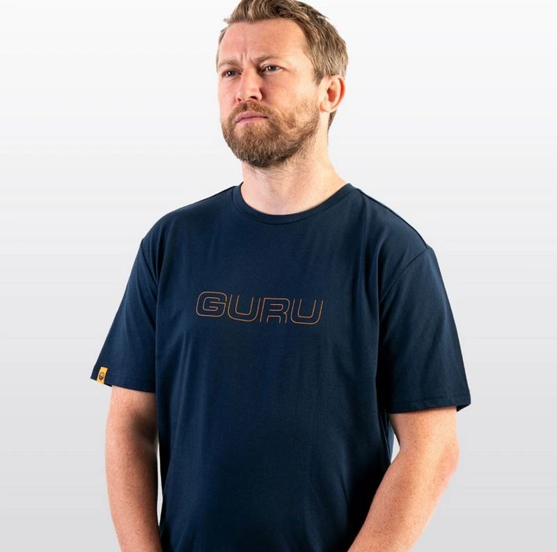 Guru Glitch Navy Tee